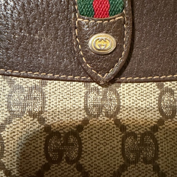 Gucci GG Monogram Canvas Leather Wallet - Picture 15 of 16